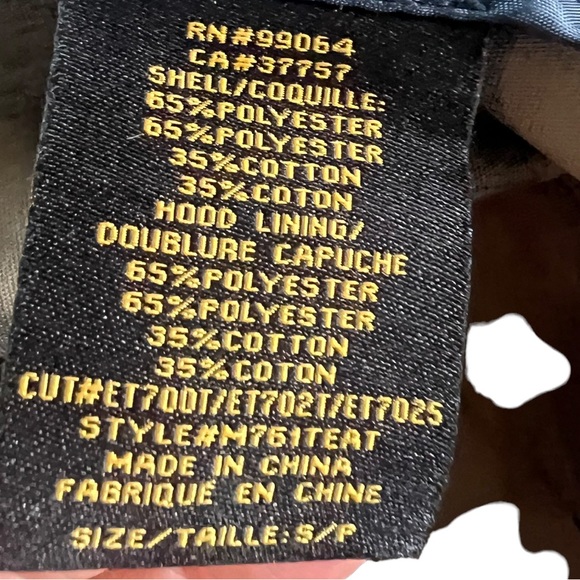 Element Wolfeboro Collection outdoor wear zip from jacket with hood in camo szS - Picture 12 of 13